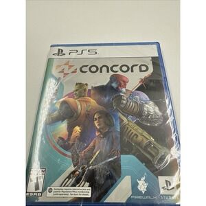 1x NEW Concord - Sony PlayStation 5 Rare Discontinued Game Sealed Packaging